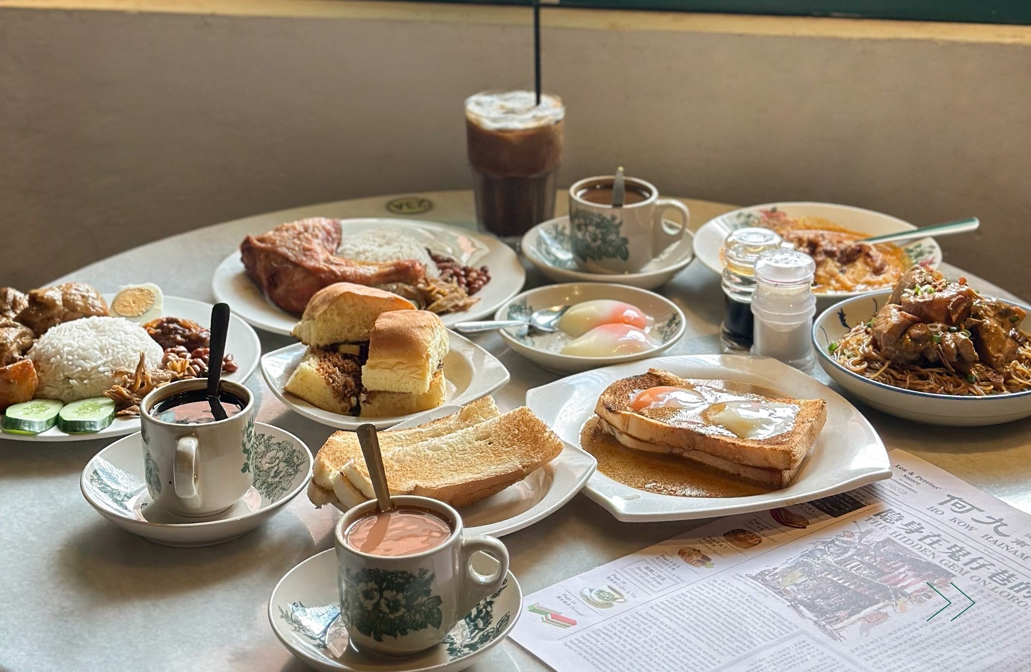 何九海南茶店 · 吉隆坡早餐 参考图 1
